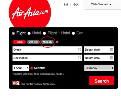 airasia booking